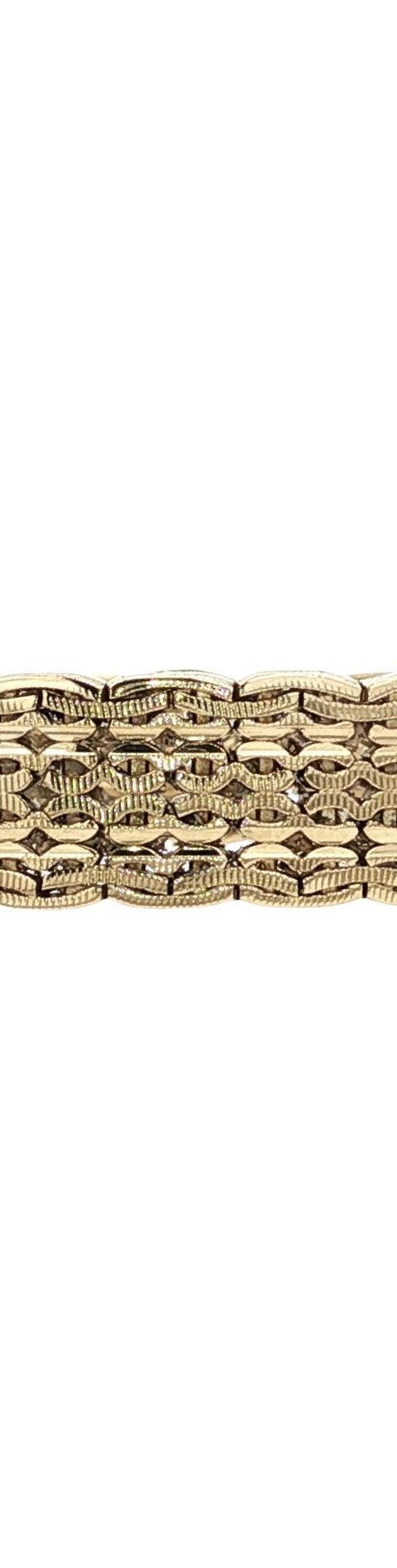 Vintage 14K Gold Fancy Bracelet